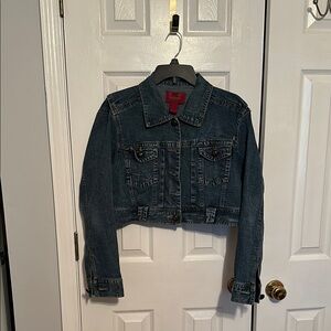 Paris Blues Indigo Cropped Denim Jacket